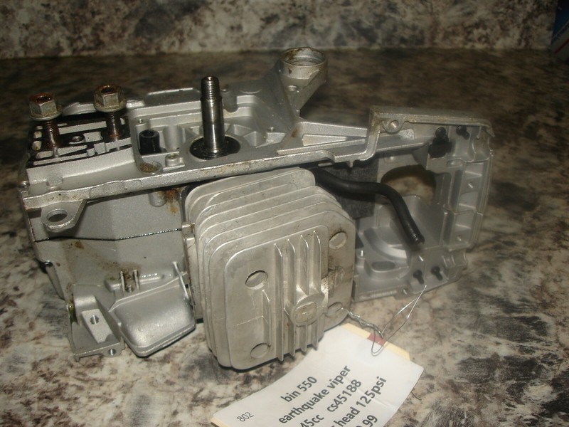 Earthquake viper 45cc cs45188 power head chainsaw part bin 550