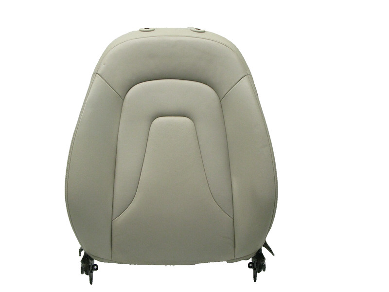 08-16 AUDI B8 A4 SEDAN FRONT LEFT DRIVER UPPER SEAT CUSHION SKIN 050421A