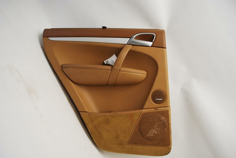 2009-2010 PORSCHE CAYENNE GTS REAR LEFT DRIVER DOOR PANEL TRIM COVER OEM