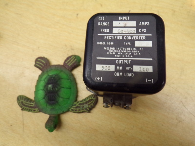 Weston Instruments, Rectifier Converter, 9866, 5A, 60-400CPS *Free Shipping*
