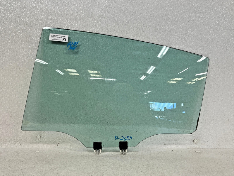 ⭐2013-2022 ACURA ILX REAR LEFT DRIVER SIDE DOOR WINDOW GLASS ASSY OEM LOT2655