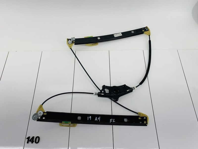 17-20 AUDI A4 B9 FRONT LEFT DRIVER SIDE DOOR WINDOW GLASS REGULATOR OEM