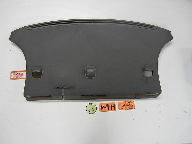 REAR SPEAKER COVER PACKAGE DOOR TRAY SHELF TRIM WINDOW PANEL for 03 SAAB 9-5