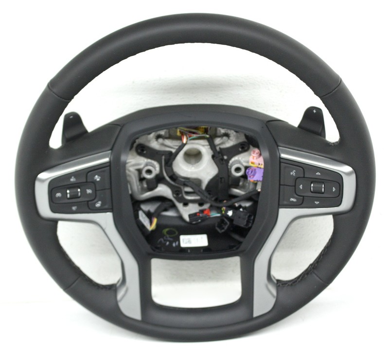 OEM Steering Wheel For GMC Sierra, Chevy Silverado Black Leather NP5 86510152