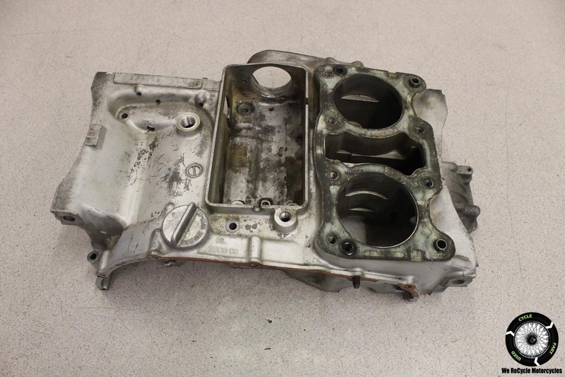 1977 Kawasaki KZ400 UPPER ENGINE TOP CRANKCASE CRANK CASE MOTOR BLOCK KZ 400 77