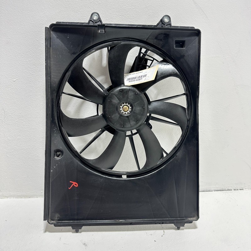 2014-2020 Acura MDX Right Condenser Cooling Fan Motor Assembly OEM