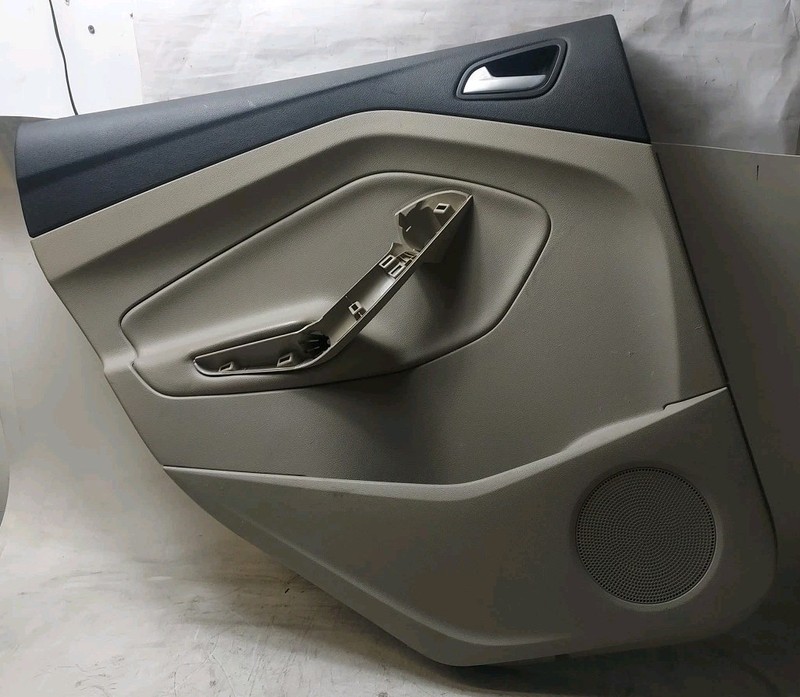 2013-2019 Ford Escape Left Rear LR Interior Driver Side Door Panel Beige OEM