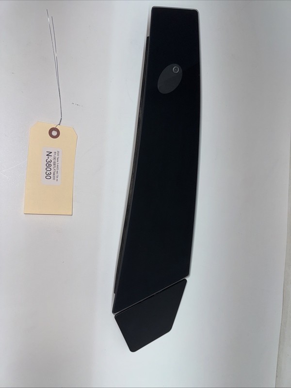 17-23 Tesla 3 LH Exterior B Pillar Glass Trim W/ Camera 1092978-00-C 38030 B57