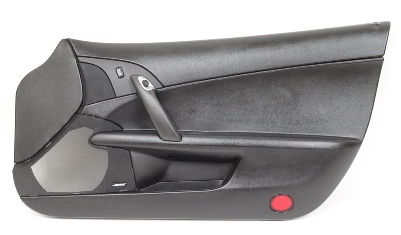 06-13 C6 Z06 Corvette RH Passenger Side Black Leather Door Panel w/ BOSE USED GM