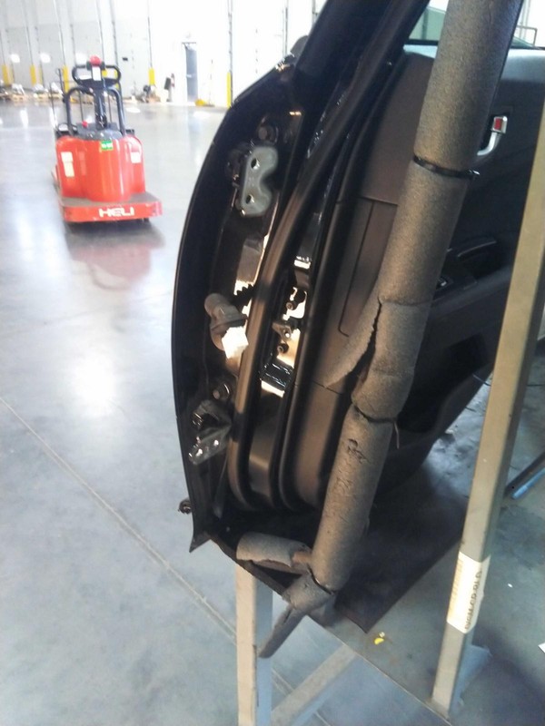 2020 KIA OPTIMA Rear Right Door Black 81783 4DR SED Used 80K Miles