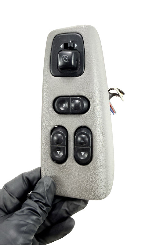 1999-2003 Ford E-150 Econoline Van Master Power Window Switch & Gray Bezel OEM