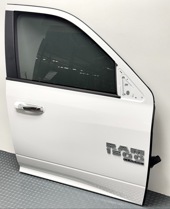 ✅ 09-24 RAM 1500-3500 COMPLETE DOOR FRONT RIGHT White PW7 OEM SHELL PLATE PSSNGR