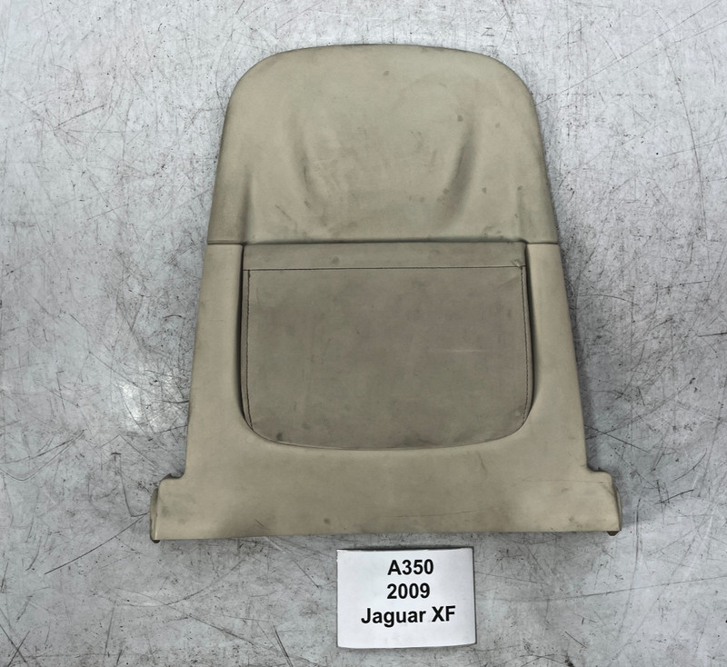 ✅ 09-11 OEM Jaguar XF Front Right Seat Back Cover Trim PanelIvory *