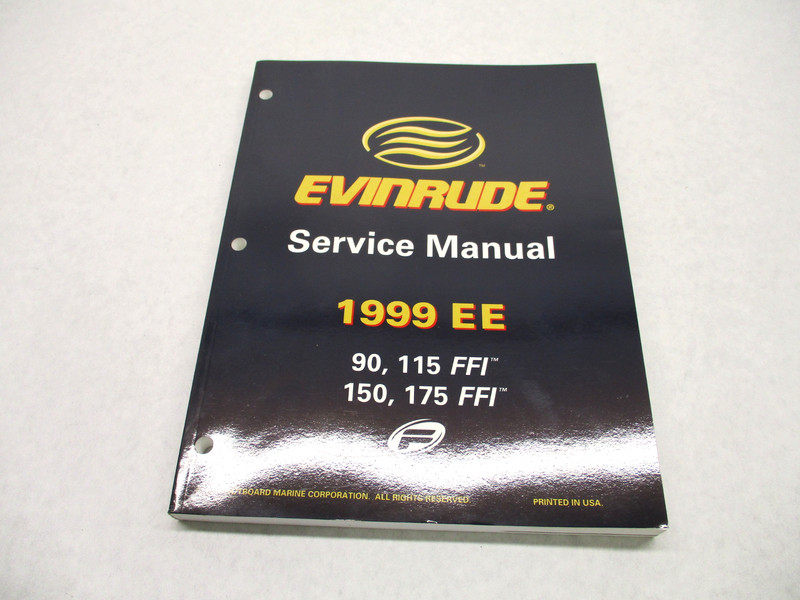 787024 Evinrude Outboard Service Repair Manual "EE" 90-175 FFI V4 V6 1999