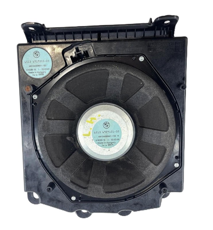 2006-2010 BMW 530i Left Driver Side Subwoofer Floor Speaker LH OEM 6513692901002