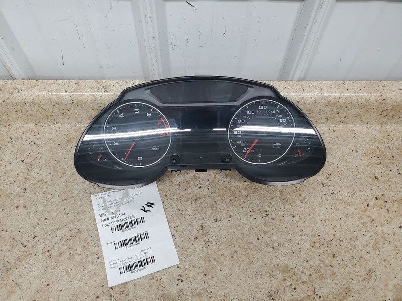 Speedometer Cluster MPH ID 8R0920950DX Fits 09-10 AUDI Q5 308916
