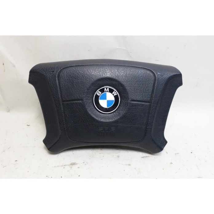 Damaged BMW E36 3-Series Steering Wheel SRS Airbag w Color Emblem OEM