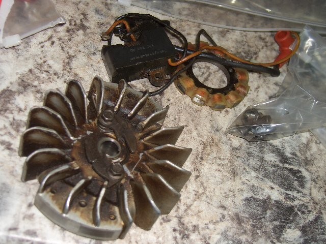 Jonsered 630v coil flywheel stator READ DESCRIPTION chainsaw part onlybin 495