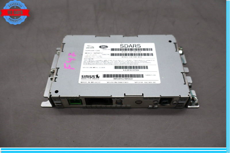 10-15 Jaguar XJ XJL XJR Sirius Satellite Radio Control Module Unit Oem