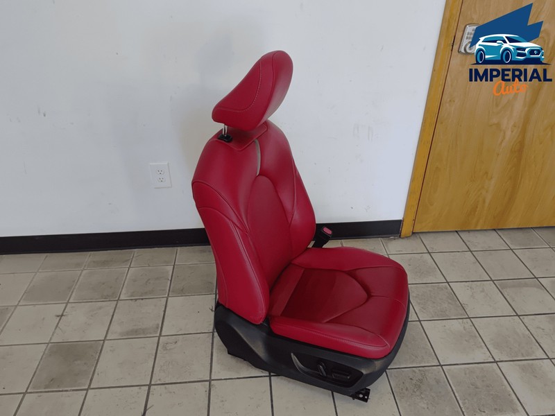 2018 TOYOTA CAMRY XSE FRONT RIGHT PASSENGER SIDE SEAT ASSEMBLY RED OEM