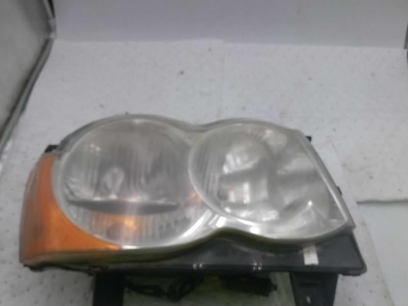2010 Jeep Grand Cherokee Right Headlight Assembly Silver Used Foggy 191k Miles