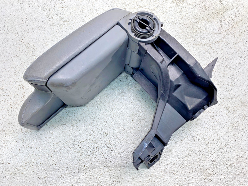 98-06 BMW E46 3 Series M3 Center Console Armrest Storage Trim Leather Gray OEM✅