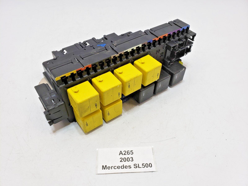 ✅ 03-12 OEM Mercedes R230 SL500 SL550 Front Left SAM Fuse Box Control Module
