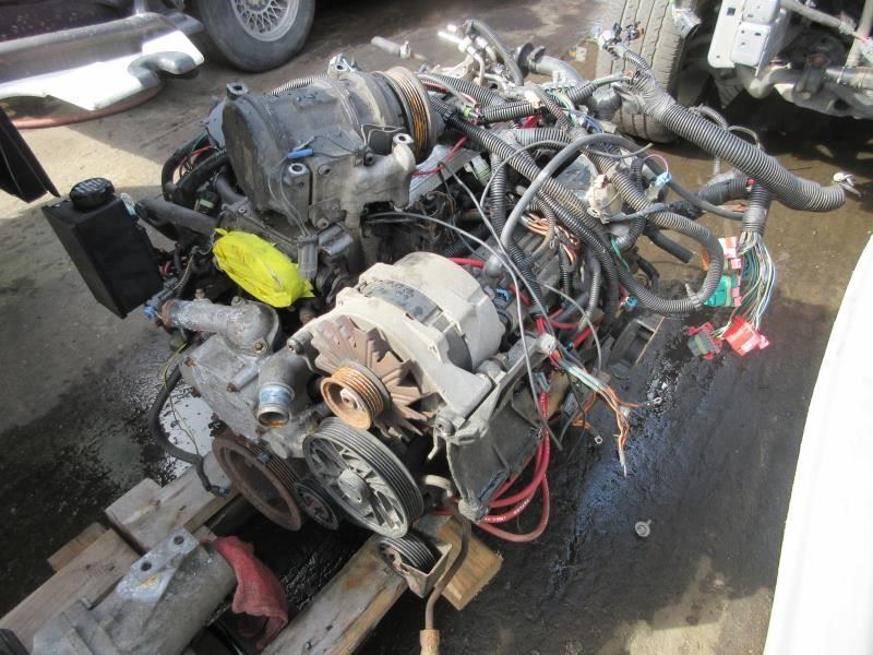 1992-1994 Chevy Corvette C4 Base OEM 5.7L Engine Assembly Motor 85k FOR PARTS