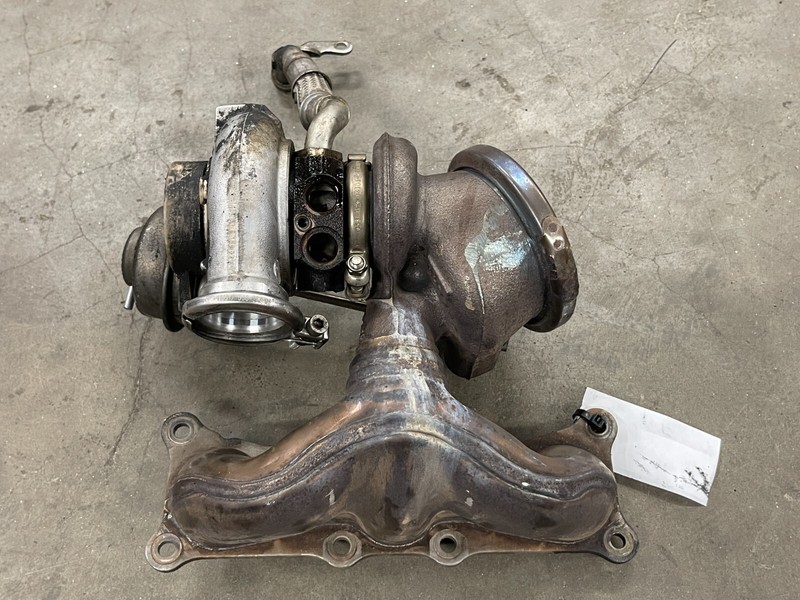 ⭐2011-2012 BMW 740I 740LI N54 3.0L FRONT TURBO TURBOCHARGER MANIFOLD OEM LOT2296