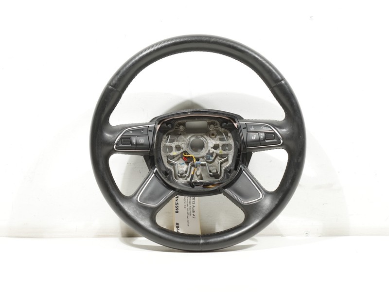2012-2018 AUDI A7 Quattro C7 Front Steering Wheel Ring 4-Spoke Leather OEM
