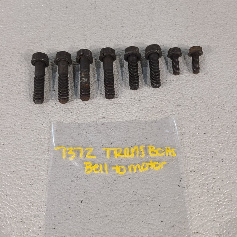 87-93 Ford Mustang Bellhousing To Engine Bolt Set Bolts Hardware Manual Aa7372