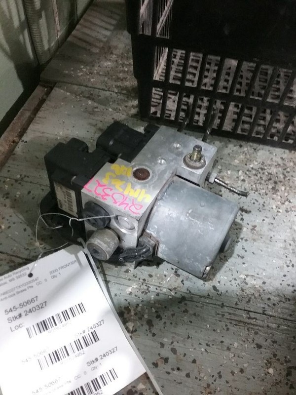 Anti-Lock Brake Part Assembly 4 Cylinder Fits 99-02 FRONTIER 1624952