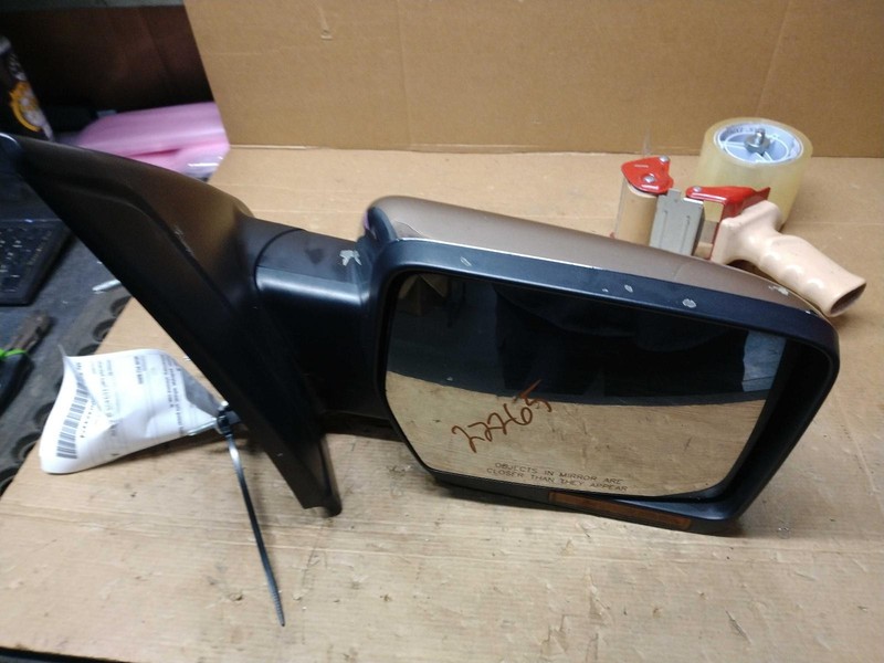 2011 Ford F150 Pickup Right Door Mirror Brown Used OEM 697059 Scratched