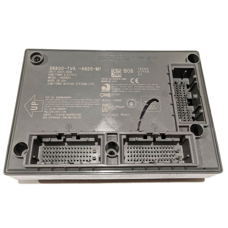 OEM Body Control Module BCM Honda Accord EX EX-L LX 2018-2020 / 38800-TVA-A920