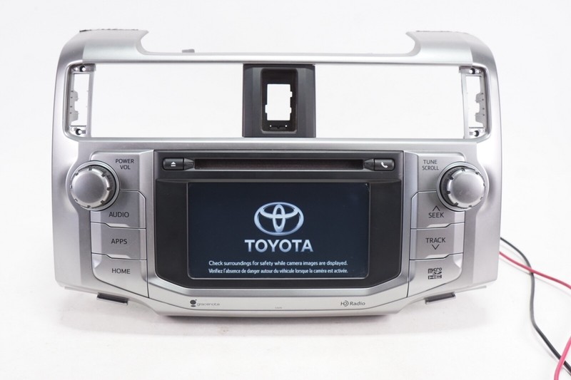 TOYOTA 4RUNNER Radio Navigation NAV Unit AM-FM CD GPS OEM 2014 - 2016
