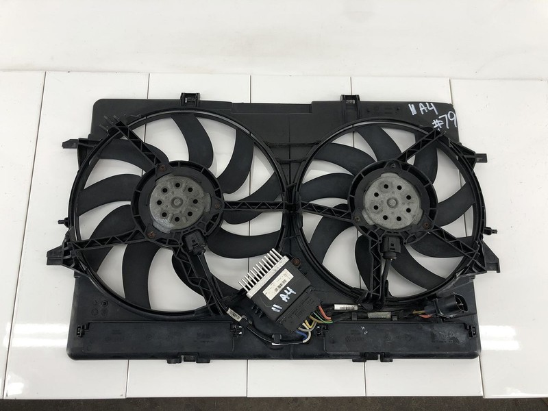 09-16 AUDI A4 B8 2.0L L4 TFSI GAS ENGINE MOTOR COOLING FAN SHROUD OEM #79