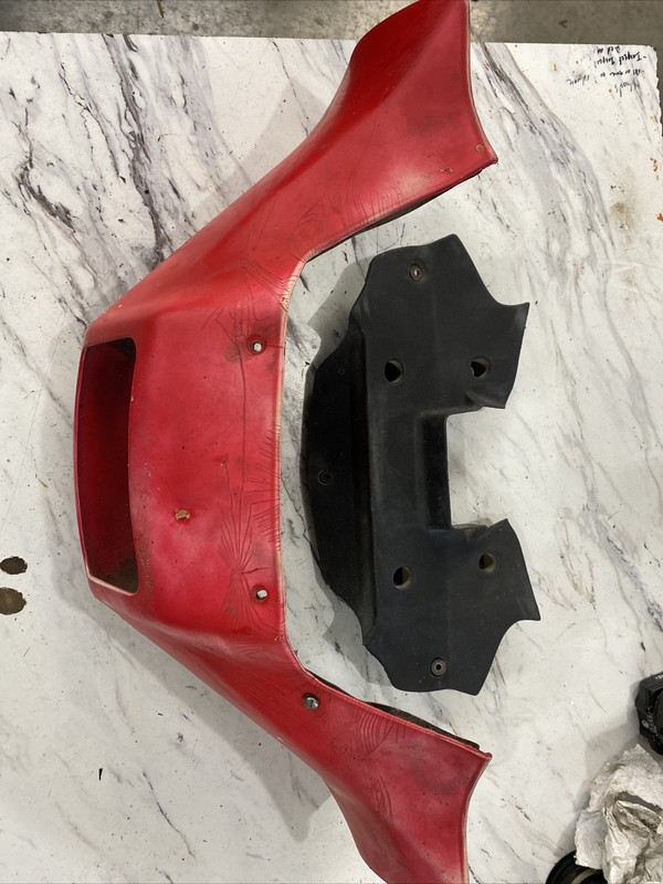 1984 - 95 YAMAHA PHAZERpz485 Red fairing windshield headlight wind screen