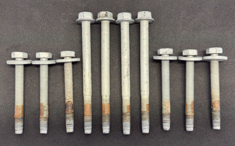 ✅09-25 RAM 1500 CL MOUNTING BOLTS Front Radiator Core Support Assembly SET OEM