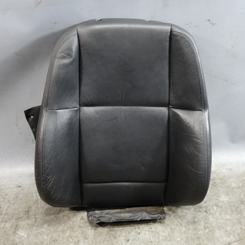 95-99 BMW E36 3-Series Front Sport Seat Backrest Cushion Pad Black Leather OEM