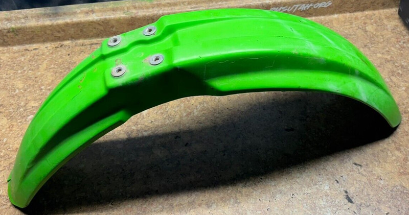 1993 Kawasaki KX125 F Dirt Bike Front Fender Wheel Well Guard KX125F KX 125 Z10