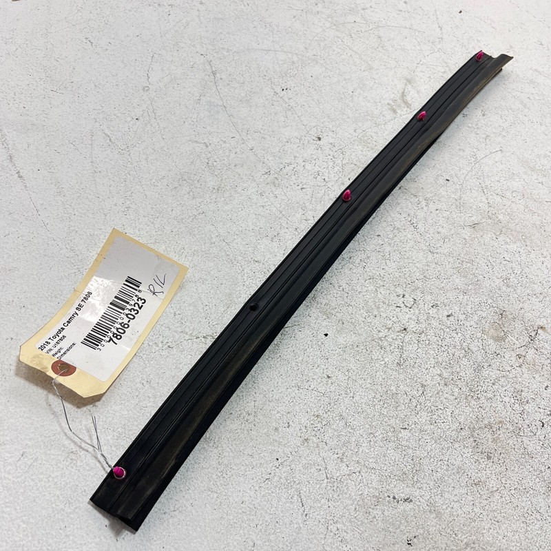 2018-2023 TOYOTA CAMRY SE Door Window Inner Weatherstrip Seal Rear Left Side OEM