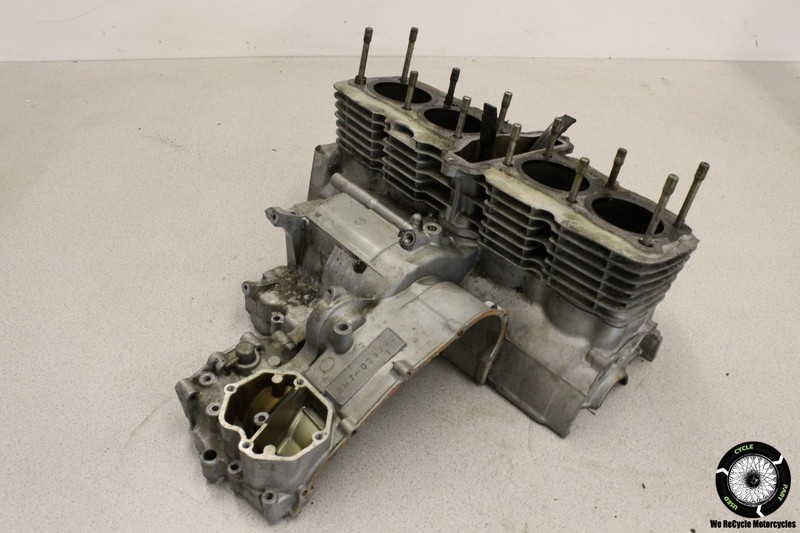 1978 Yamaha Xs1100 Top Engine Motor Crankcase Crank Cases Piston Block XS 78