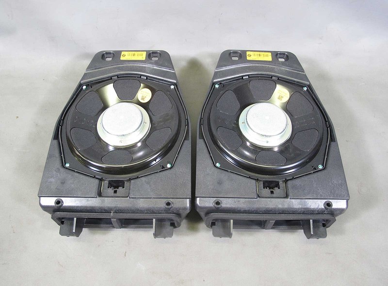 BMW E89 Z4 Roadster Top-HiFi Professional DSP Central Subwoofer Pair USED OEM