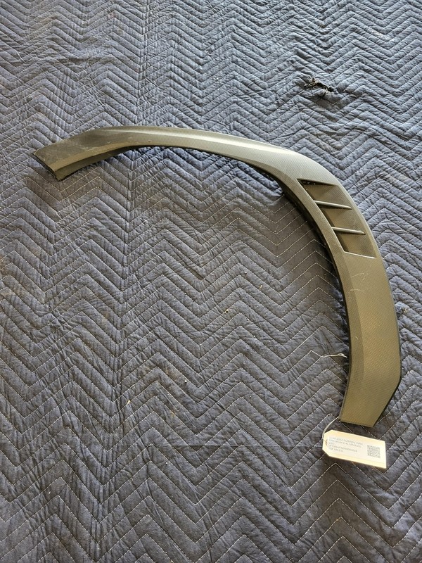 Used Oem Subaru Front Left Wheel Opening FlareMolding WRX Premium 91112-VC110 22
