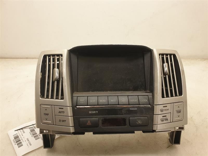 2006 LEXUS RX400H RADIO / MULTIMEDIA INFOTAINMENT DISPLAY SCREEN