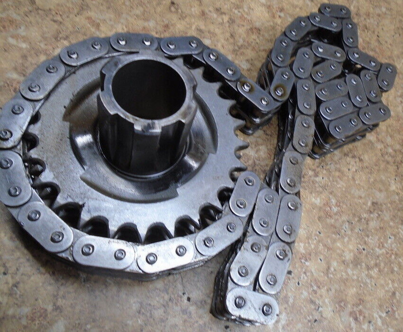 04 Harley Davidson FLHR1 Road King Engine Motor Compensating Sprocket Gear Chain