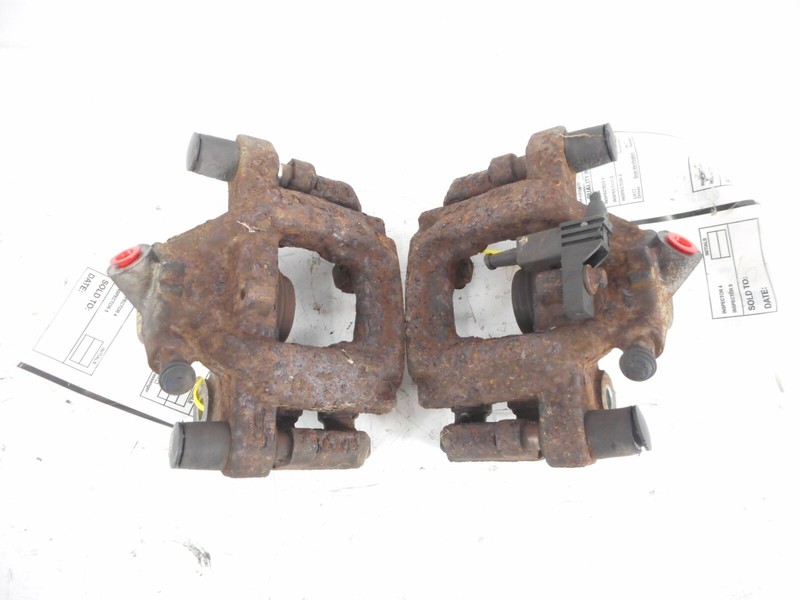 08-12 Mercedes-Benz C300 Rear Driver Left Passenger Right Brake Caliper Pair OEM