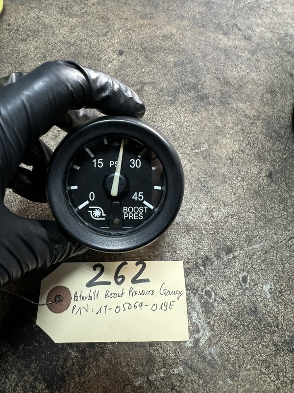 PETERBILT Boost Pressure Gauge - P/N:17-05064-019E