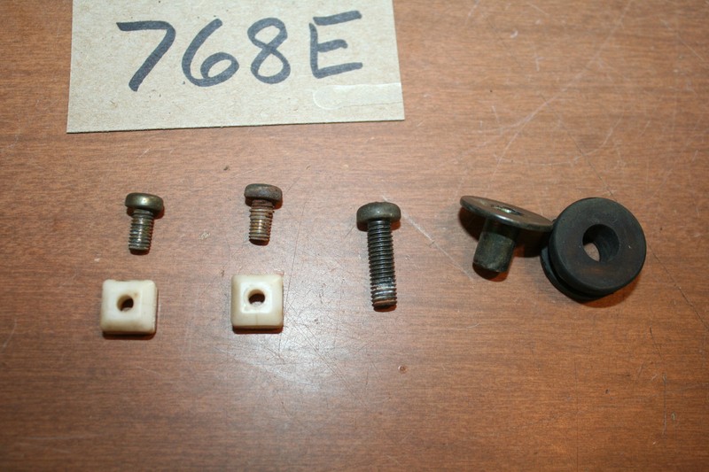 1986 Honda ATC 250SX Headlight Lens Mounting Screws Nuts Hardware OEM 86 B