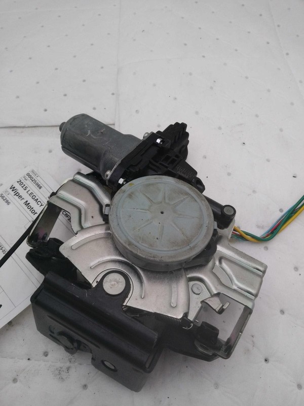 Used Back Glass Wiper Motor fits: 2015 Subaru LegacyGrade A
